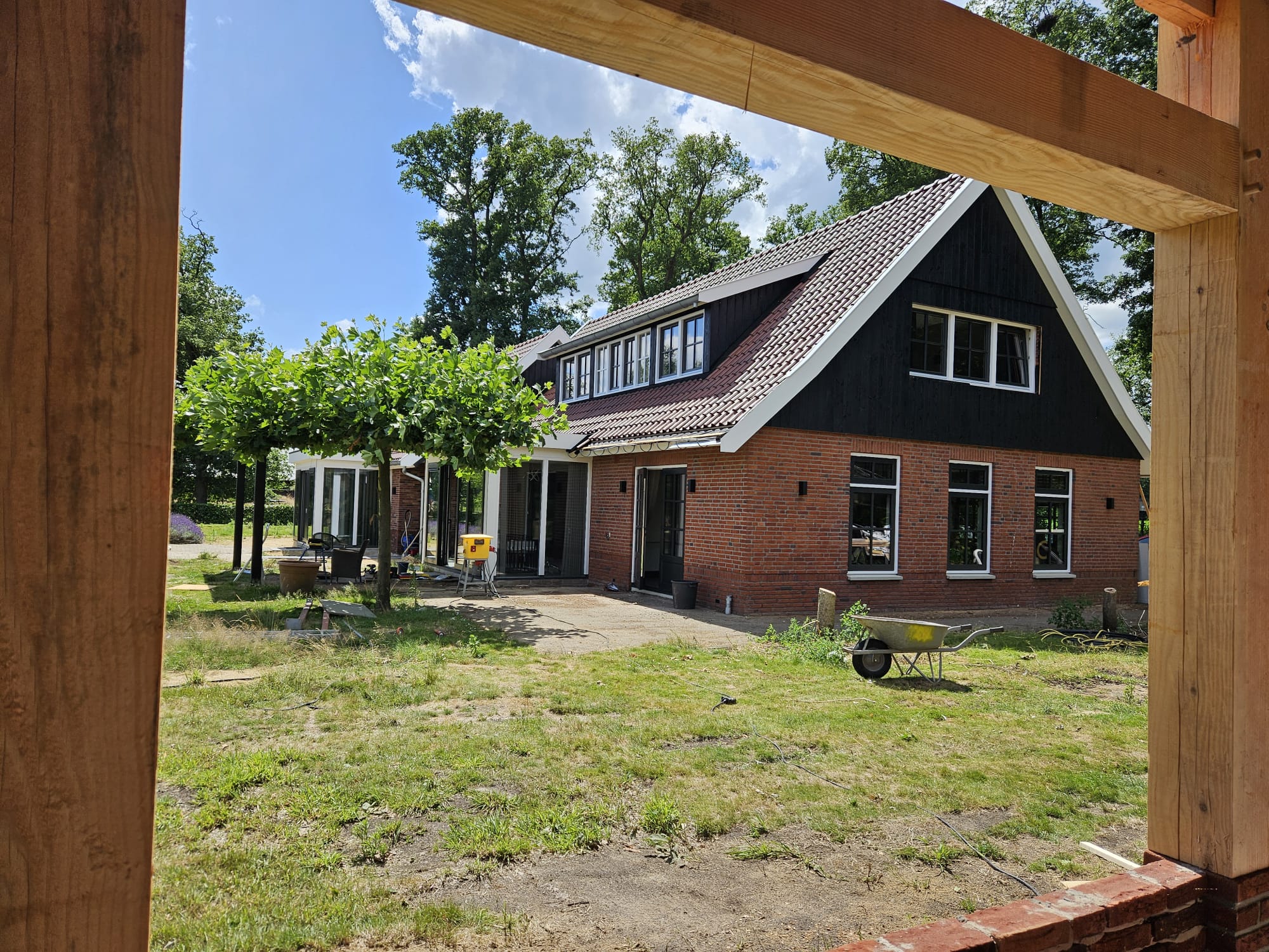 Restauratie en uitbouw Lemselo foto